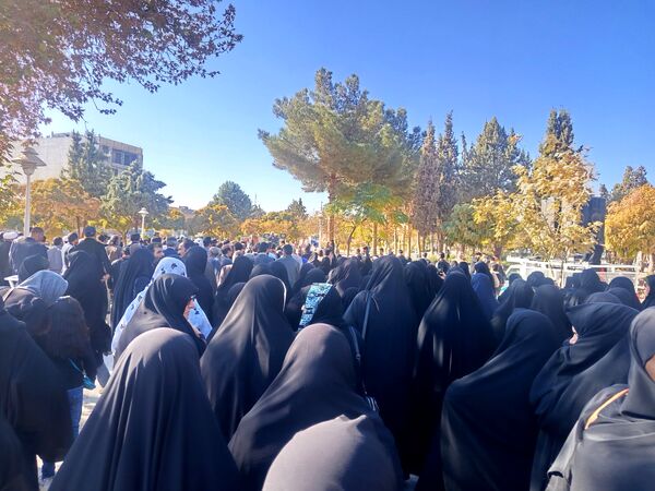 مراسم تشییع پیکر شهید گمنام  در شهرستان کاشمر 