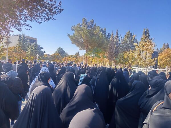 مراسم تشییع پیکر شهید گمنام  در شهرستان کاشمر 