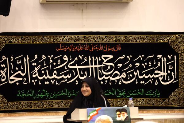 بدرقه معنوی ۷۰ پیشتاز گلستان به حج عمره در بیت‌الزهرا آیت‌الله نورمفیدی
