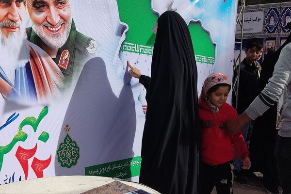 راهپیمایی ۲۲ بهمن در دیار حاج قاسم سلیمانی