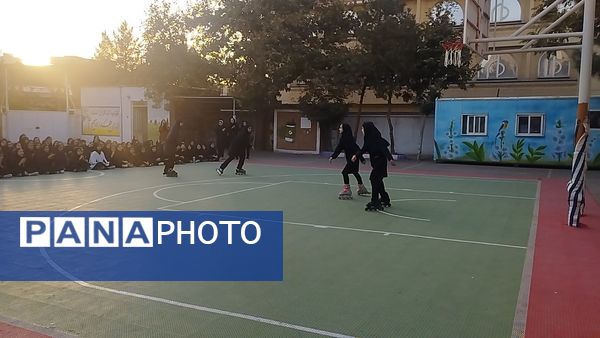 افتتاحیه المپیاد ورزشی در دبیرستان مستوفق