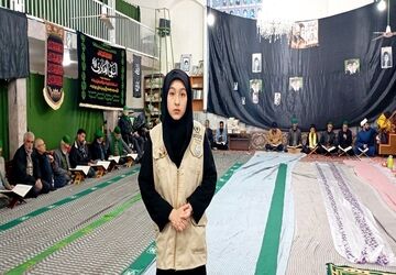 جزء‌خوانی قرآن در ماه مبارک رمضان  مسجد جامع شهر بار نیشابور 