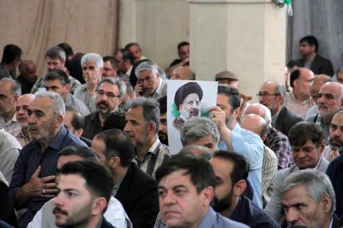 نخستین سالگرد رئیس‌جمهور شهید در مصلای کرج