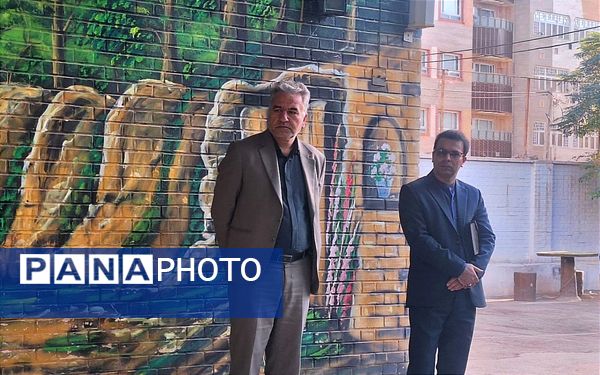 صبحگاه دبیرستان فیاض 