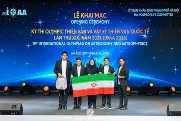 کسب ۵ مدال جهانی طلا از سوی تیم ملی المپیاد نجوم و اختر فیزیک ایران