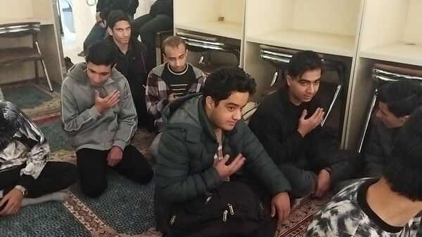 هیئت هفتگی در دبیرستان شاهد ابوذر غفاری نیشابور