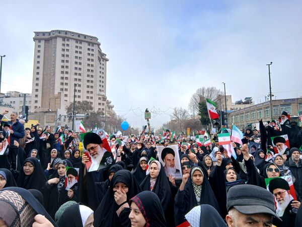 راهپیمایی با شکوه چهل و هفتمین سالگرد پیروزی انقلاب اسلامی در مشهد مقدس 