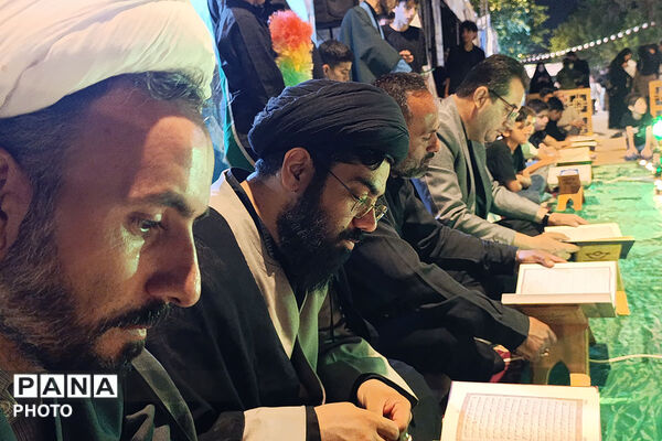 محفل انس با قرآن دانش‌آموزی در بزرگداشت مقام رهبر شهید در بجنورد