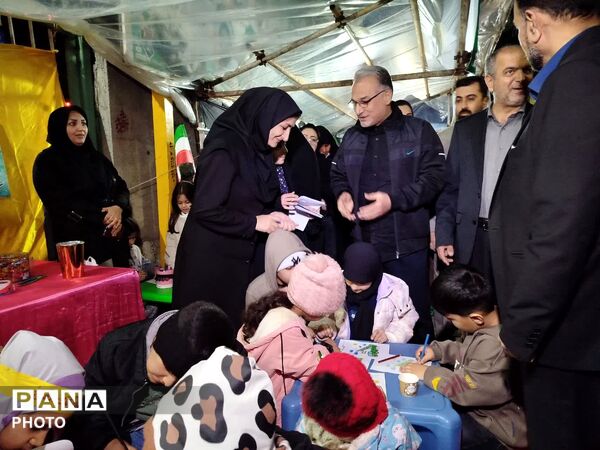 زنگ بیعت دانش‌آموزان علی آباد کتول