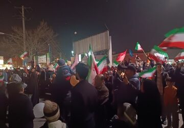 طنین بانگ الله اکبر در ناحیه ۷ مشهد