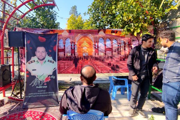 سومین سالگرد شهید علی‌اکبر رنجبر در گلزار شهدای شیراز