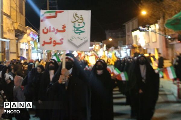 فیروزکوه در خروش ولایت؛ رژه جان‌فدایان ایرانِ امام‌رضایی