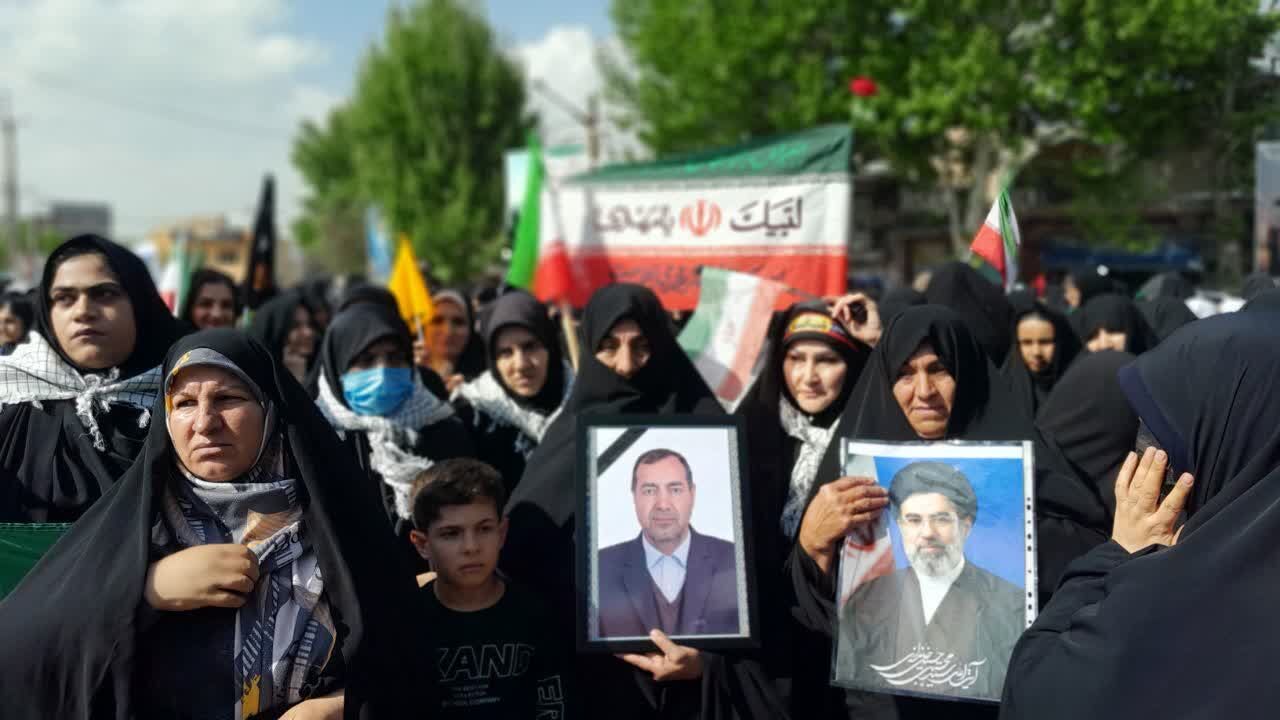 حضور باشکوه وپرشور کوهدشتی ها ،دررزمایش جان فدا