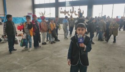 اردوی یک روزه مدرسه مبین در شهربازی سرزمین شادی پارک کوثر شیروان