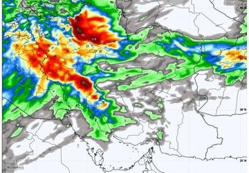 ورود سامانه بارشی جدید از یکشنبه