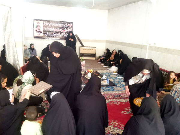 برپایی موکب و نشست بصیرتی به‌مناسبت اولین سالگرد شهید رئیسی