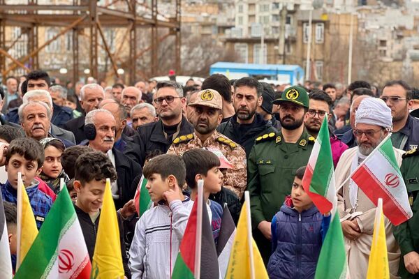 راهپیمایی گسترده ۲۲ بهمن اورامانات
