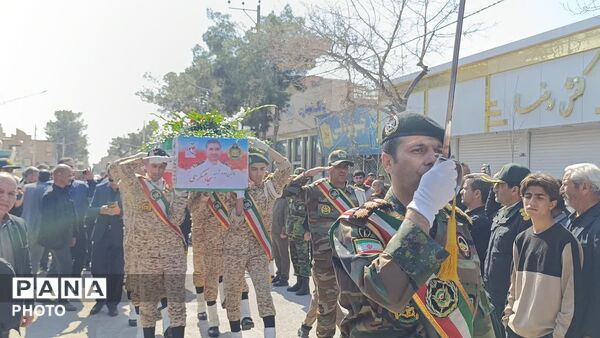 خلیل‌آباد میزبان پیکر شهید ناوگروه دوم سجاد عسکری