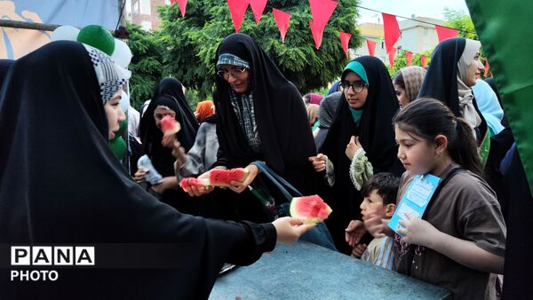 جشن کیلومتری غدیر در کیانمهر کرج 