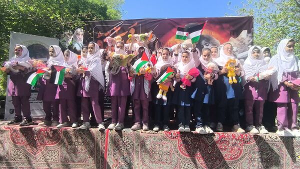 نوجوانان وجوانان زرقانی ثابت کردندکه با مردم فلسطین هم درد هستند 