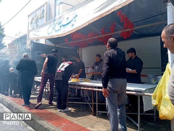 آیین سوگواری تاسوعای حسینی در نظرآباد
