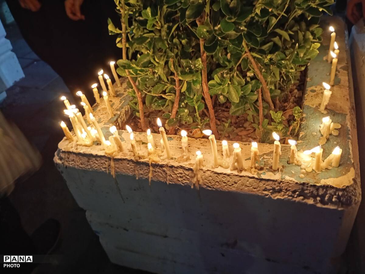 مراسم شام غریبان حضرت اباعبدالله الحسین (ع)در جوار حرم مطهر رضوی