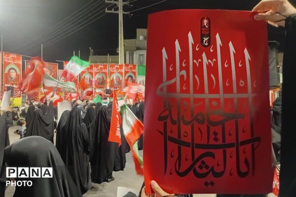 حضور پرشور مردم پیشوا در اجتماع شبانه؛ جلوه‌ای از وحدت و همدلی