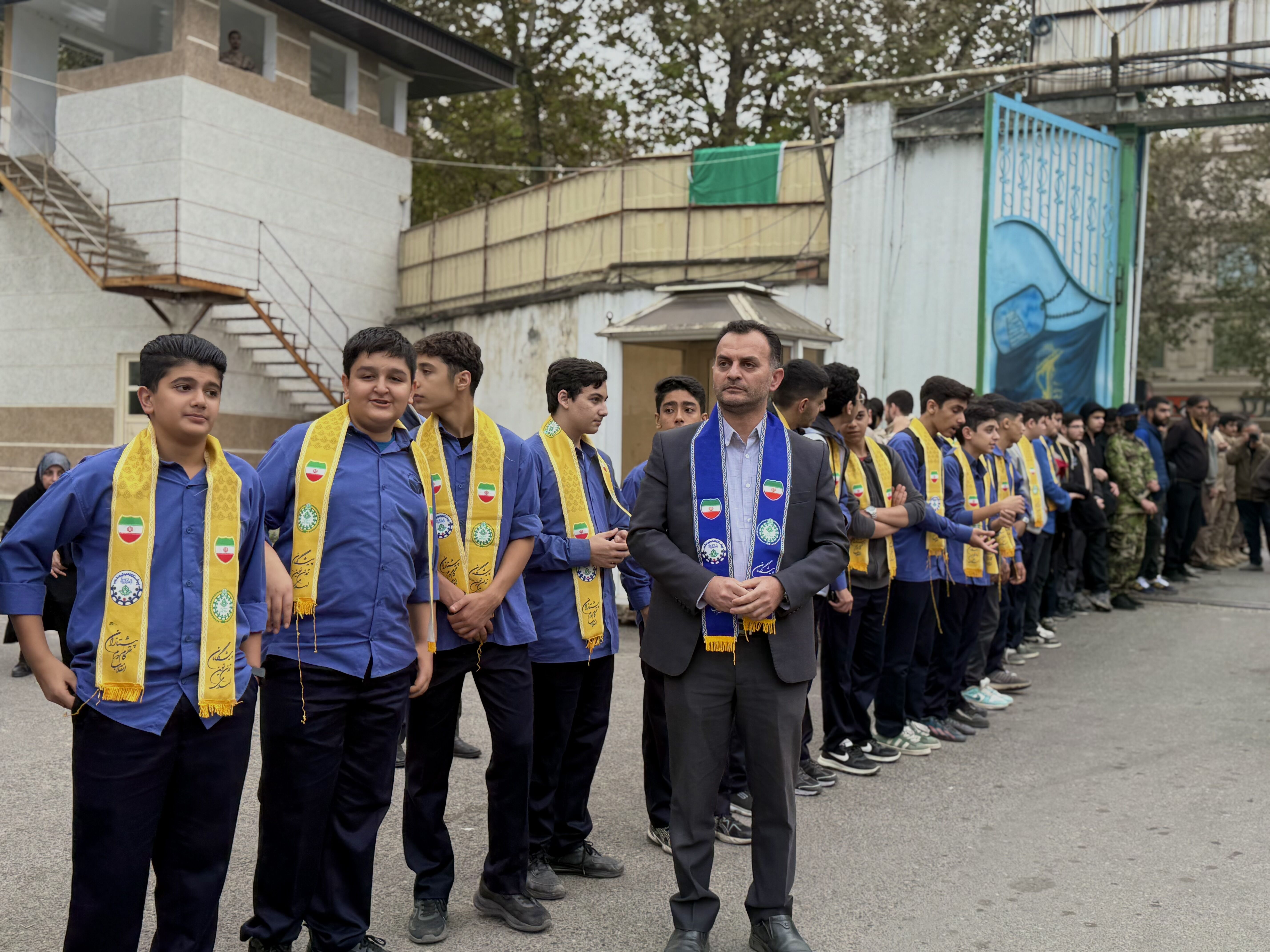  مراسم تشییع ۱۰ شهید گمنام در آمل