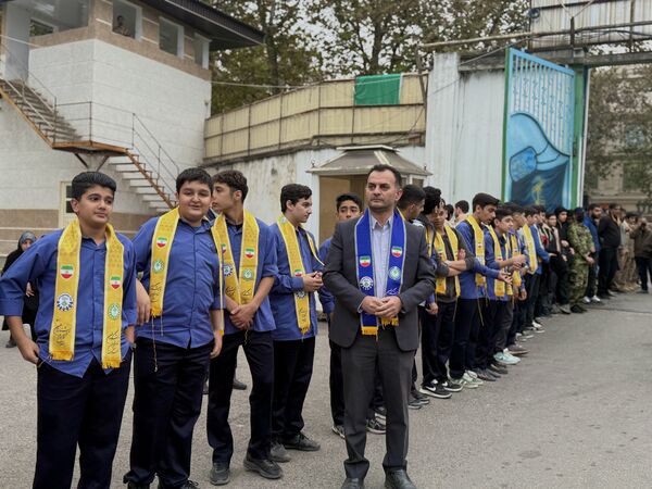  مراسم تشییع ۱۰ شهید گمنام در آمل