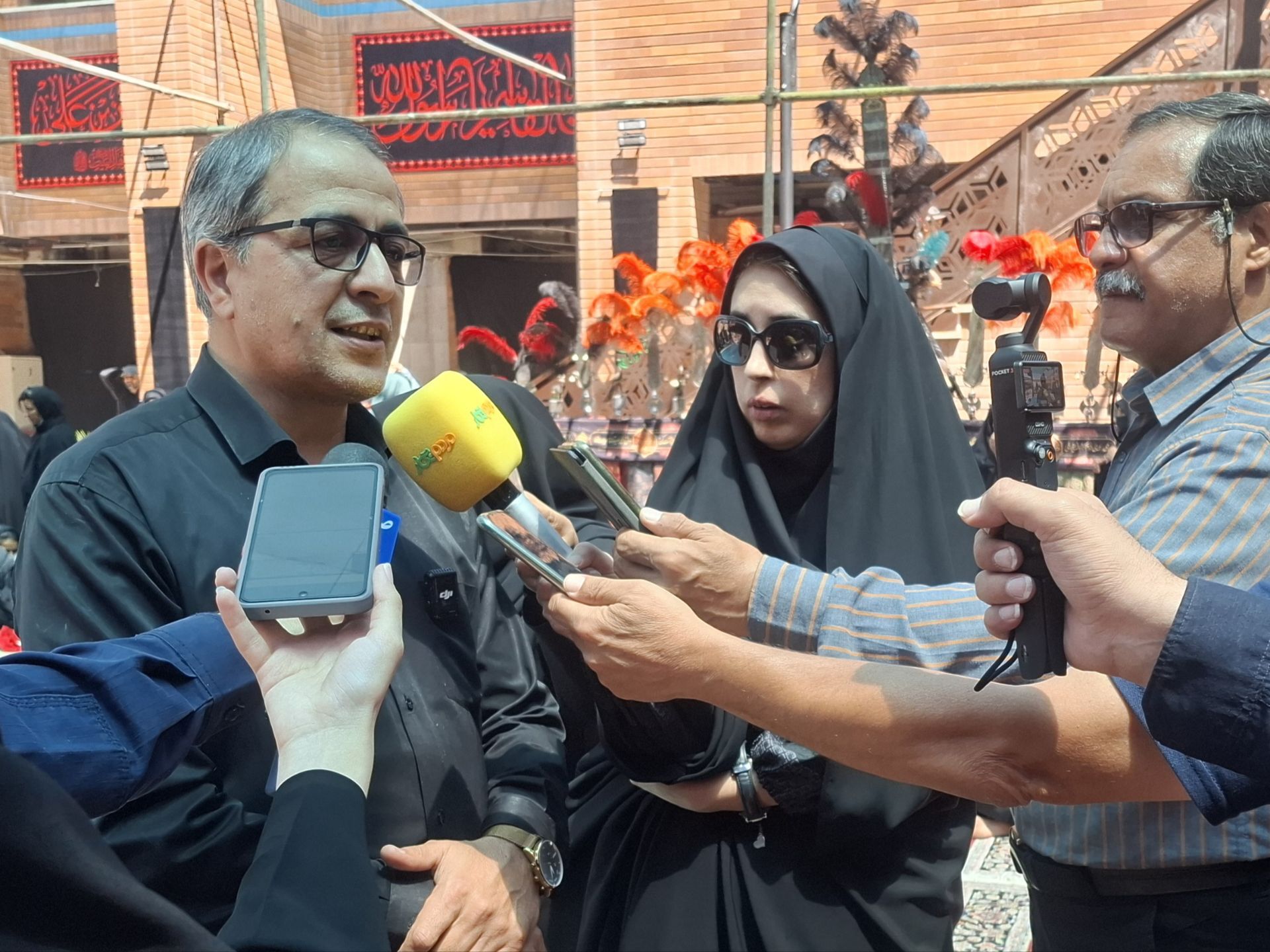 بهره‌برداری موقت ایستگاه استقبال از زائر شهید محمدزاده
