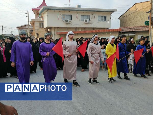 اجرای نمایش آیینی در روستای مهدیرجه گلوگاه 