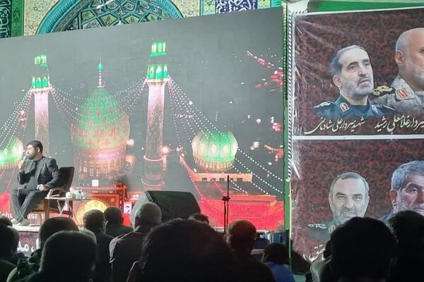 یادواره شهدای جبهه مقاومت در مسجد امام حسین(ع) فیروزکوه 