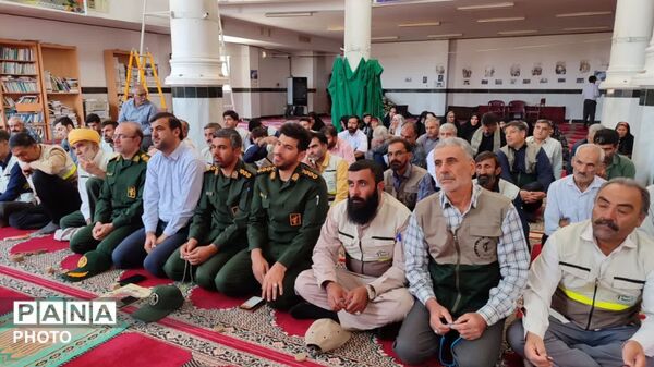 بدرقه جهادگران رزمایش جهادگران فاطمی ۶ به میزبانی حوزه شهدای بیرانشهر