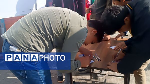 انتخابات شورای دانش‌آموزی در دبیرستان شاهد ابوذر غفاری