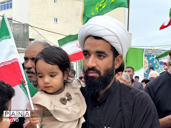 بیعت مردم جزیره قشم با آیت‌الله سید مجتبی حسینی خامنه‌ای 