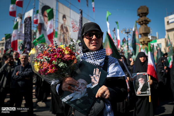مراسم اربعین رهبر شهید انقلاب در تهران