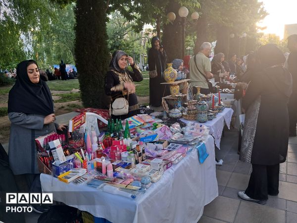 پویش «تکیه گاه» در پارک باغ ایرانی کرج 