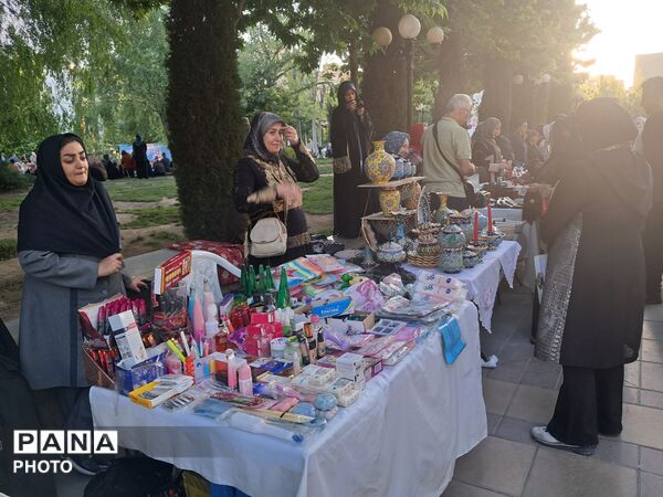 پویش «تکیه گاه» در پارک باغ ایرانی کرج 