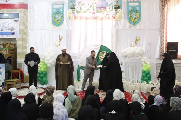 اختتامیه اعتکاف نوجوانانه در شهرستان گرمه 