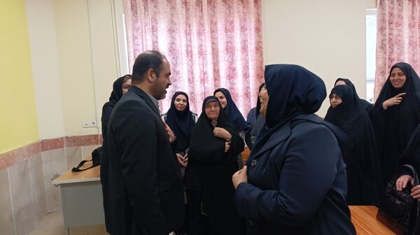 افتتاحیه آموزشگاه ۱۲ کلاسه‌ یاسمن خاکباز ۲ شهرستان نیشابور