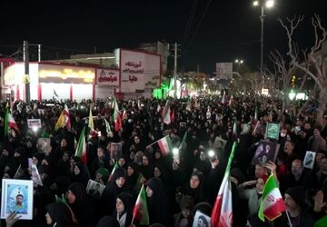  اجتماع مردم با غیرت شهرستان فردیس