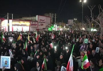  اجتماع مردم با غیرت شهرستان فردیس