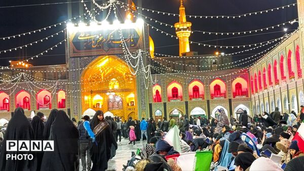  احیای شب بیست‌وسوم با حضور گسترده زائران