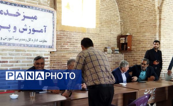 گذری بر میز خدمت اداره آموزش و پرورش نیشابور در نماز جمعه این هفته 