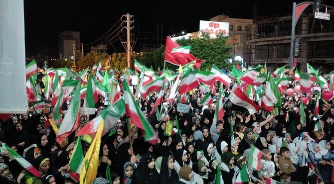 جشن بزرگ دختران جان فدای ایران در شب ولادت حضرت معصومه(س)