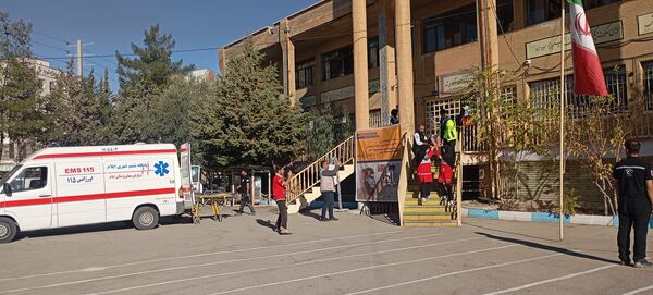 برگزاری بیست و هفتمین مانور سراسری زلزله در استان ایلام 