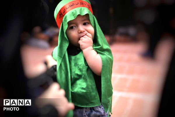 موجِ ارادت مادران گرگانی به کوچک‌ترین سرباز کربلا