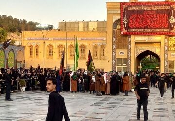 آیین کهن بنی‌اسد با حضور پرشور عزاداران حسینی در پیشوا
