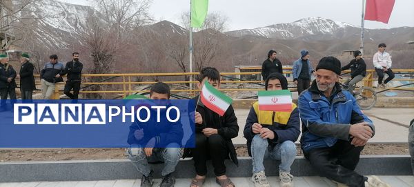 راهپیمایی ۲۲بهمن ماه روز پیروزی انقلاب اسلامی ایران در بار