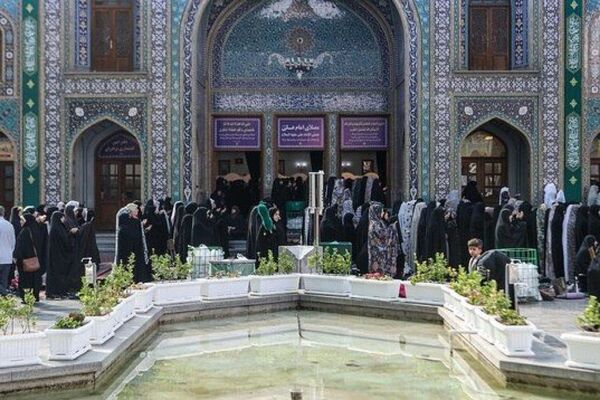 نماز عید سعید قربان در حرم حضرت عبدالعظیم حسنی (ع) شهرری
